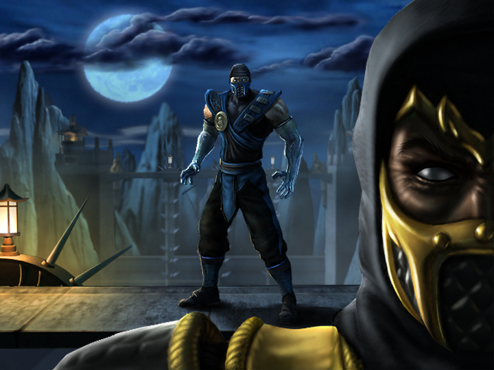 cyber sub zero mortal kombat 9. Mortal Kombat: Armageddon is