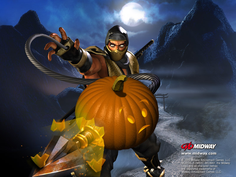 mortal kombat wallpaper scorpion. The images feature Scorpion